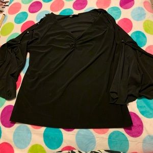 Elegant black blouse